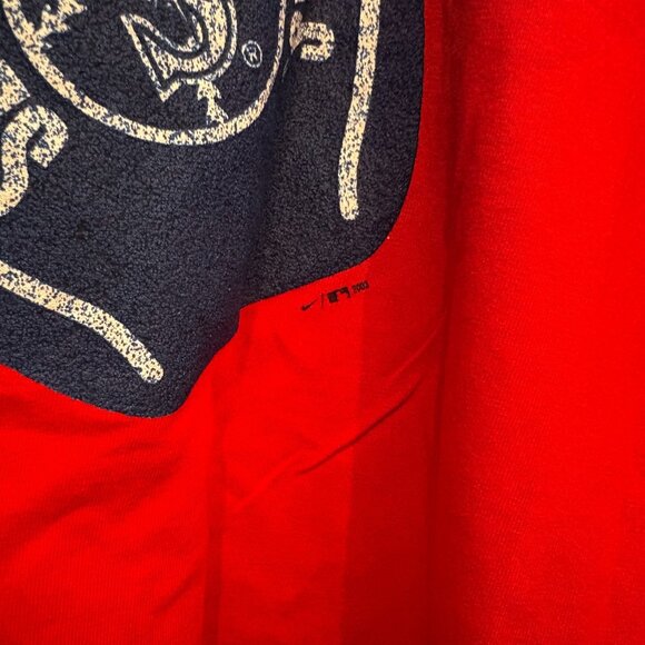 Vintage Nike Seattle Mariners T Shirt Mens 2XL Red MLB Baseball Foam Finger Y2K - Picture 2 of 5